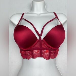 LS RED Hello Sugar Push-up Long Bra, 32C  *P1063